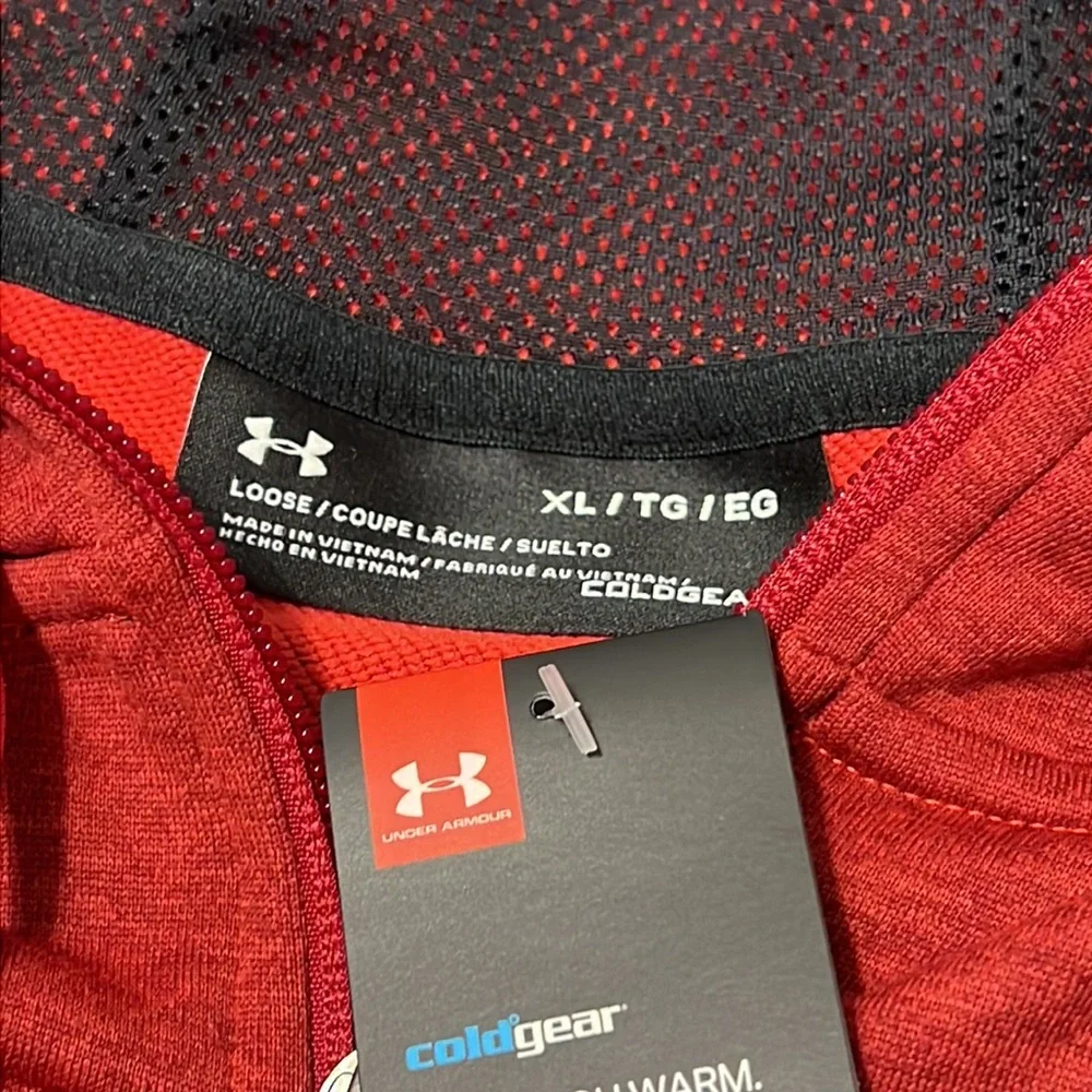 NWT MENS UNDER ARMOUR FLEECE JACKET - Picture 5 of 7